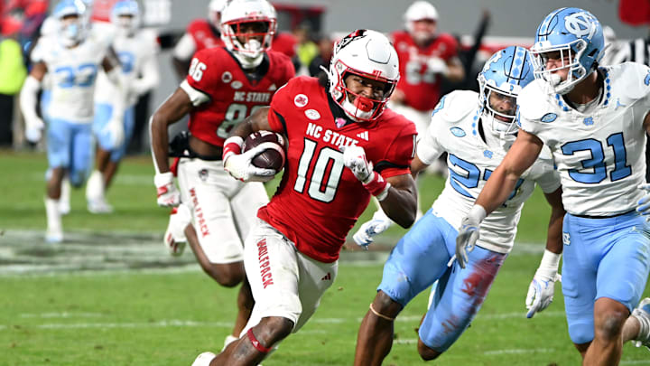 NC State football wide receiver KC Concepcion NC State football wide receiver KC Concepcion