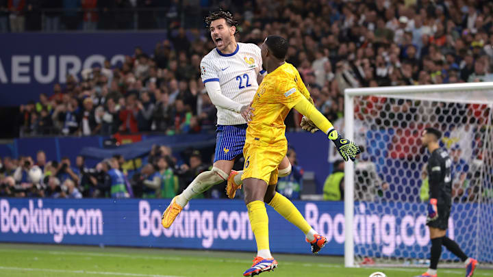 Theo Hernandez e Mike Maignan, giocatori di Francia e Milan