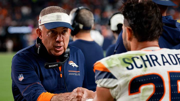 Denver Broncos head coach Sean Payton