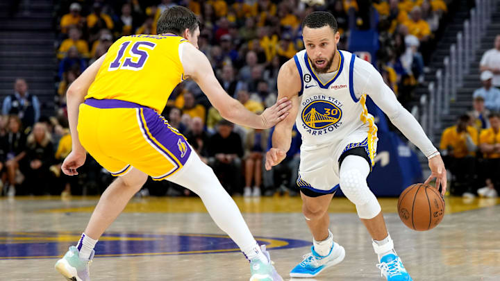 Stephen Curry fue la estrella de Warriors ante Lakers en el Juego 5 de la Semifinal de Conferencia
