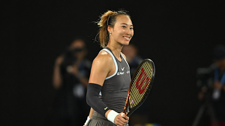 Qinwen Zheng graced the cover of Vogue magazine.