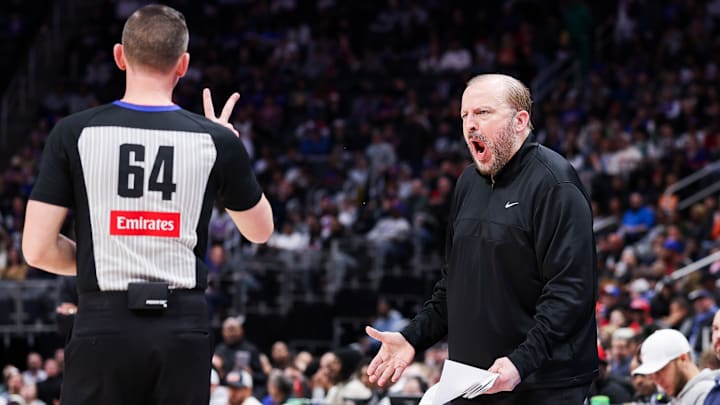 New York Knicks v Detroit Pistons