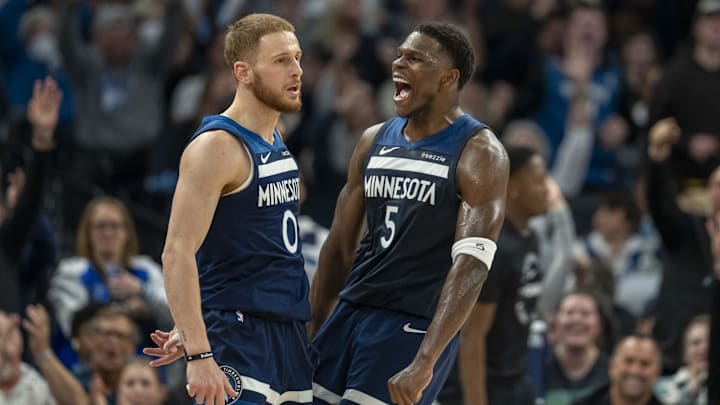 Donte DiVincenzo, Anthony Edwards, Minnesota Timberwolves