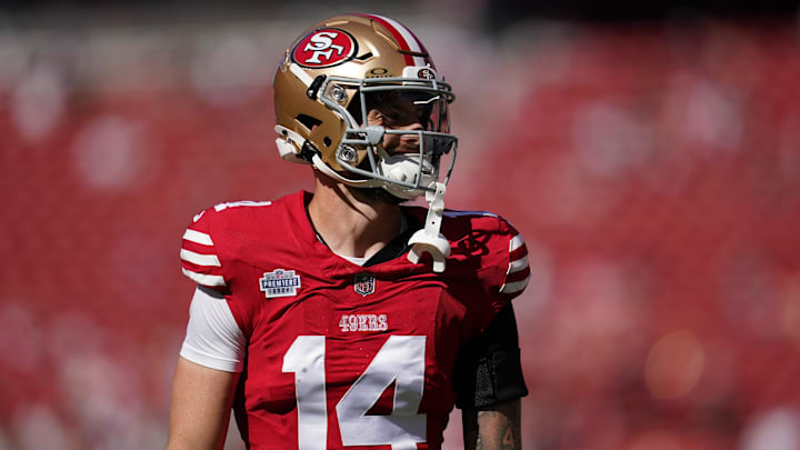 San Francisco 49ers wide receiver Ricky Pearsall is a top streaming option for fantasy managers in need. 