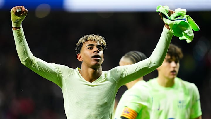 Lamine Yamal scored the winner in stoppage time.