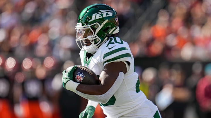 New York Jets running back Breece Hall