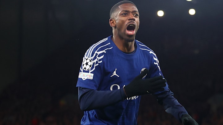 Ousmane Dembélé a marqué à Anfield.