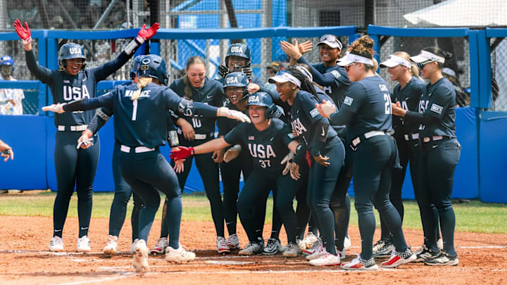 USA Softball will face No.1 Japan in the semifinals. USA Softball will face No.1 Japan in the semifinals.
