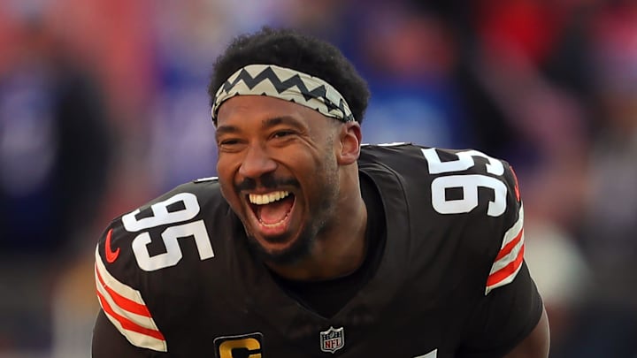 Cleveland Browns defensive end Myles Garrett
