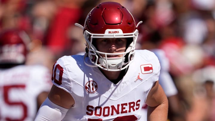 Oklahoma quarterback John Mateer