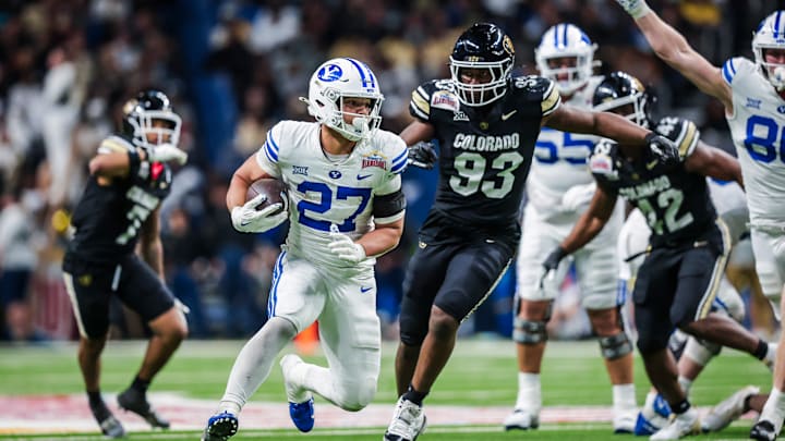 BYU running back LJ Martin in Alamo Bowl win over Colorado
