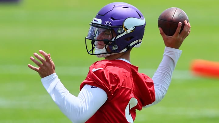 Minnesota Vikings QB J.J. McCarthy