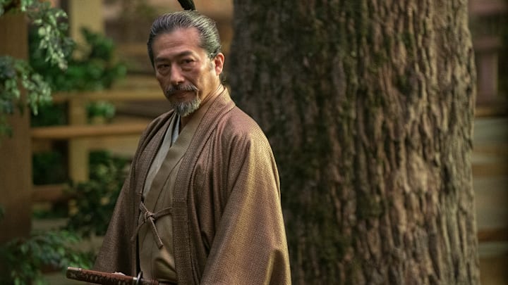 “SHOGUN” -- "Anjin" -- Episode 1 (Airs February 27) Pictured: Hiroyuki Sanada as Yoshii Toranaga. CR: Katie Yu/FX