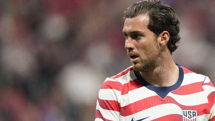 Joe Scally of the USMNT and Borussia Mönchengladbach, formerly of NYCFC Joe Scally of the USMNT and Borussia Mönchengladbach, formerly of NYCFC
