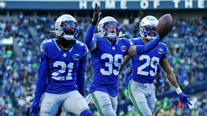 The Seahawks forced five turnovers and pitched a shutout last week against the Vikings.