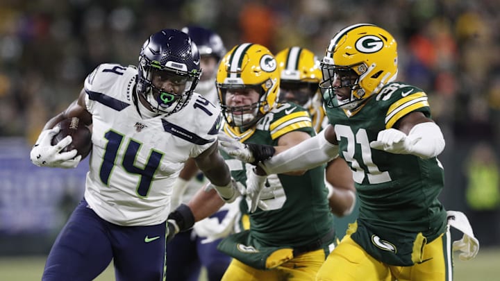 Seattle Seahawks wide receiver DK Metcalf could be available in a trade. Seattle Seahawks wide receiver DK Metcalf could be available in a trade.