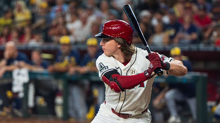 Arizona Diamondbacks outfielder Jake McCarthy