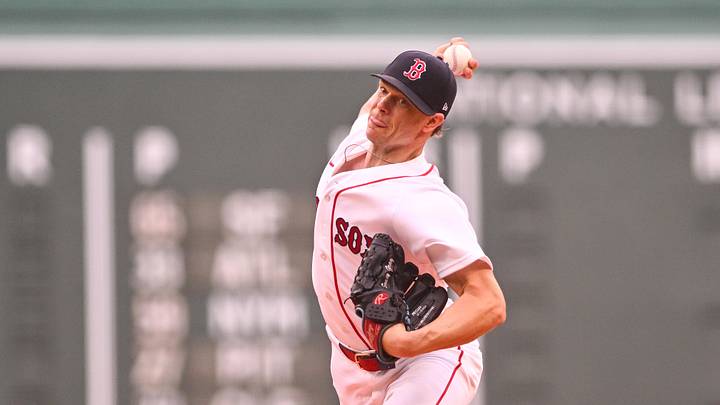iJun 18, 2026; Boston, Massachusetts, USA; Boston Red Sox starting pitcher Sonny Gray (54) pitches against the Toronto Blue Jays during the first inning at Fenway Park. Mandatory Credit: Eric Canha-Imagn Images