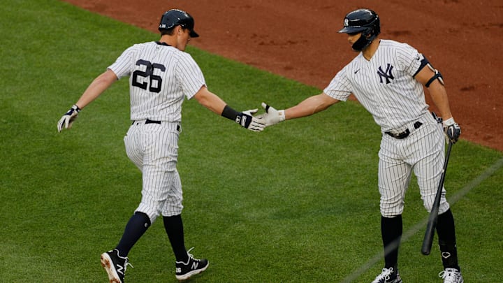 Los Yankees tienen lesionados a Giancarlo Stanton y DJ LeMahieu