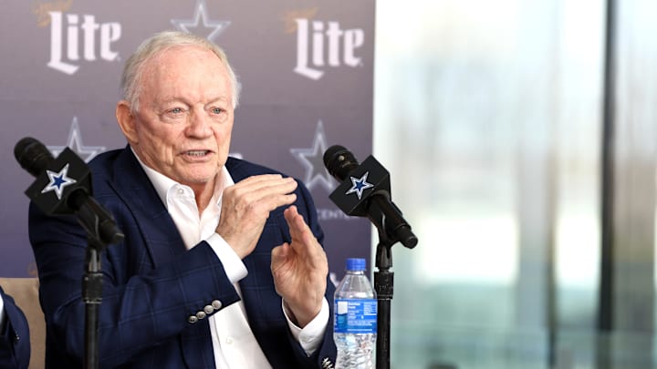 Jones added three players to the Cowboys' roster over the first two days of the draft