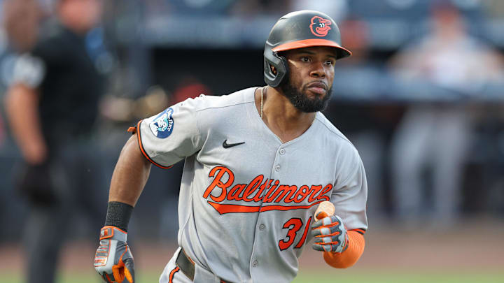 Baltimore Orioles center fielder Cedric Mullins (31) runs the bases after hitting a home run against the Tampa Bay Rays in the second inning at George M. Steinbrenner Field. Baltimore Orioles center fielder Cedric Mullins (31) runs the bases after hitting a home run against the Tampa Bay Rays in the second inning at George M. Steinbrenner Field.