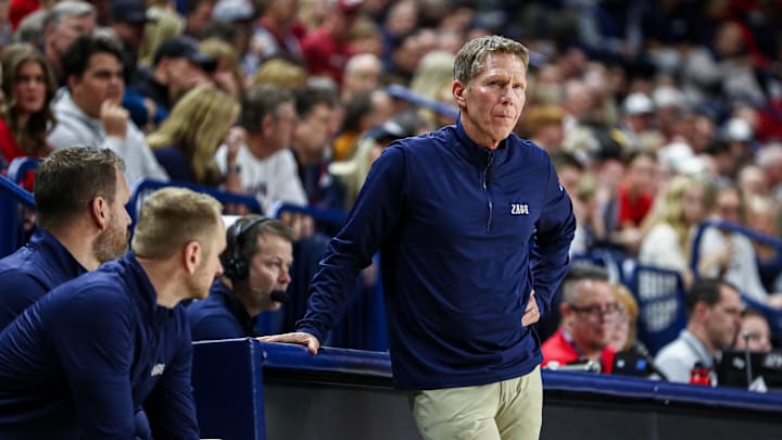 Gonzaga Bulldogs head coach Mark Few.