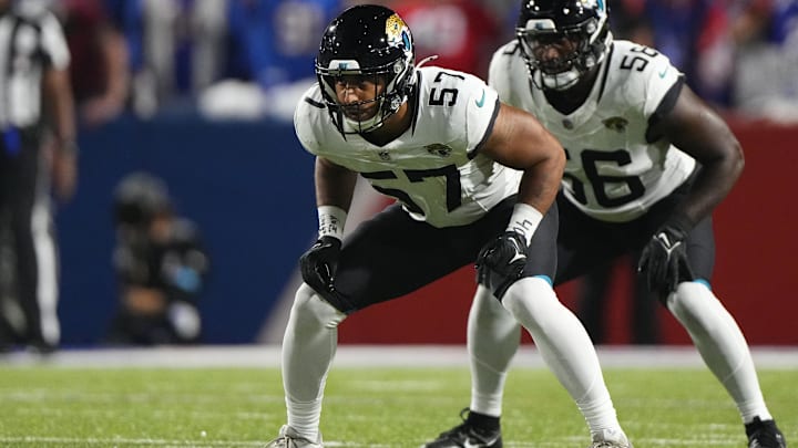The Atlanta Falcons signed former Jacksonville Jaguars linebacker Caleb Johnson on Monday after a minicamp tryout.