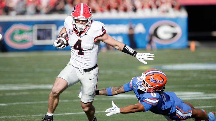 Oscar Delp, Georgia Bulldogs, Sharif Denson, Florida Gators Oscar Delp, Georgia Bulldogs, Sharif Denson, Florida Gators