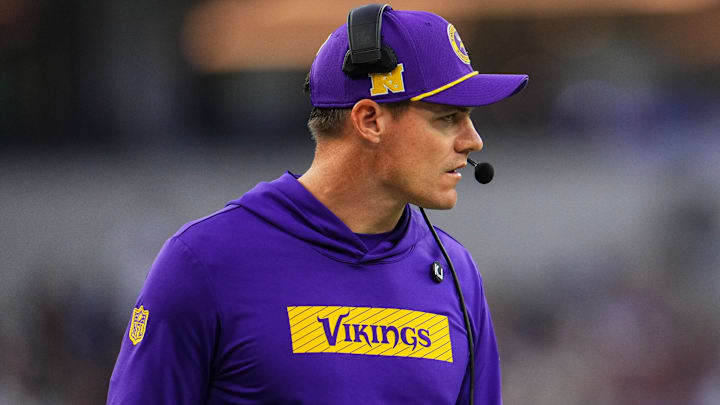 Minnesota Vikings head coach Kevin O'Connell