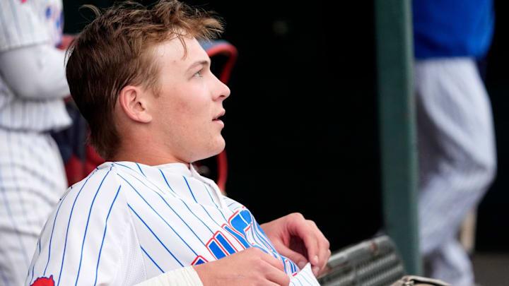 Ft. Cobb-Broxton's Eli Willits is pictured during the high school baseball game between Fort Cobb-Broxton and Stillwater at Edmond Santa Fe High School in Edmond, Okla., Friday, April, 18, 2025 Ft. Cobb-Broxton's Eli Willits is pictured during the high school baseball game between Fort Cobb-Broxton and Stillwater at Edmond Santa Fe High School in Edmond, Okla., Friday, April, 18, 2025
