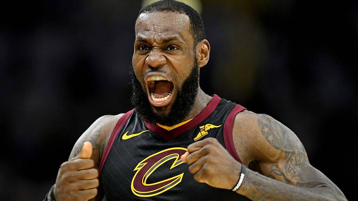 Former Cleveland Cavaliers forward LeBron James.