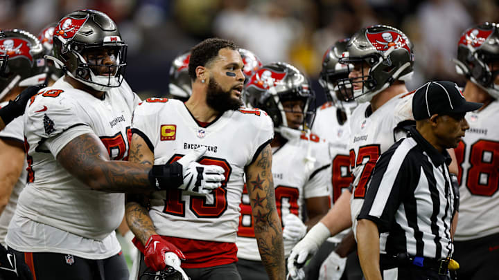 The New Orleans Saints trading away Marshon Lattimore end the annual battle Mike Evans had with him for the Tampa Bay Buccaneers.