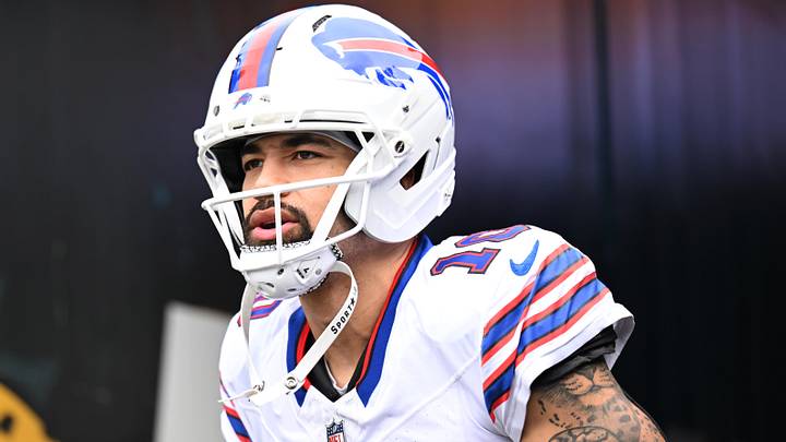 Buffalo Bills wide receiver Khalil Shakir. Buffalo Bills wide receiver Khalil Shakir.