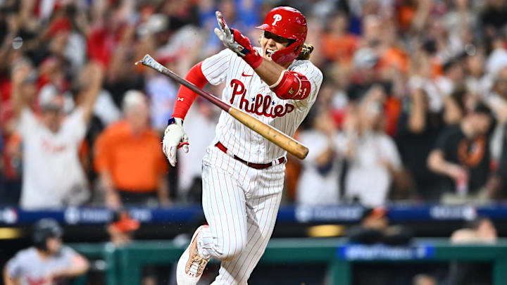 Philadelphia Phillies infielder Alec Bohm (28)