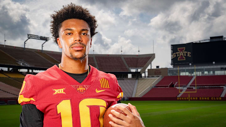 Iowa State defensive back Darien Porter stands for a photo during media day at Jack Trice Stadium in Ames, Friday, Aug. 4, 2023.