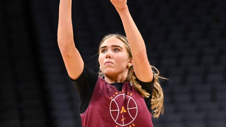 Mar 26, 2026; Sacramento, CA, USA; Minnesota Golden Gophers guard Mara Braun (10) shoots during practice ahead of the Sacramento Regional 2 of the women’s 2026 NCAA tournament at Golden 1 Center. Mandatory Credit: Ed Szczepanski-Imagn Images Mar 26, 2026; Sacramento, CA, USA; Minnesota Golden Gophers guard Mara Braun (10) shoots during practice ahead of the Sacramento Regional 2 of the women’s 2026 NCAA tournament at Golden 1 Center. Mandatory Credit: Ed Szczepanski-Imagn Images