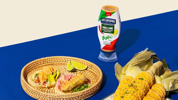 New Hellmann's Chili Lime Mayonnaise Dressing made with Tajín Clásico 