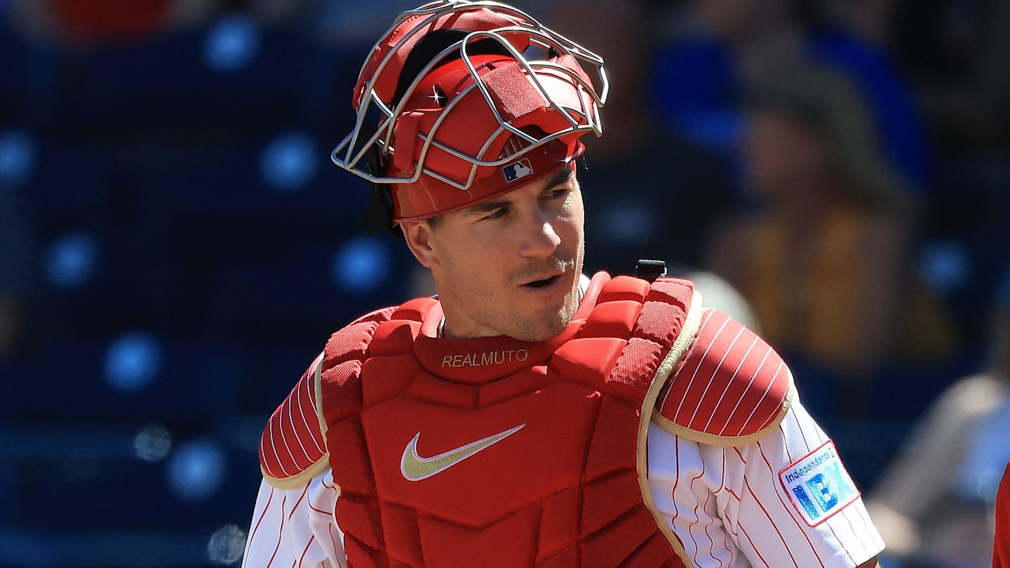 Phillies Active J.T. Realmuto, Designate Veteran for Assignment