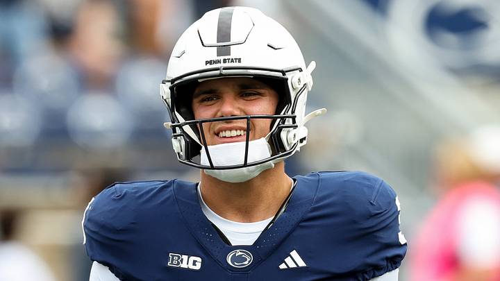 Penn State Nittany Lions quarterback Rocco Becht (3)