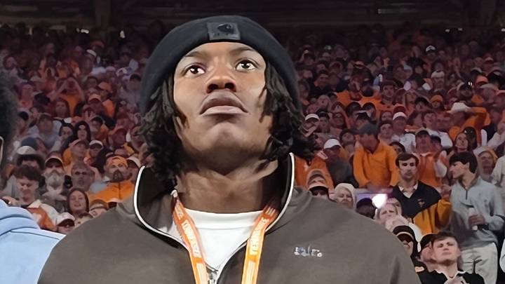 Jermaine Cobbins dialed into the game as Tennessee downs Alabama.