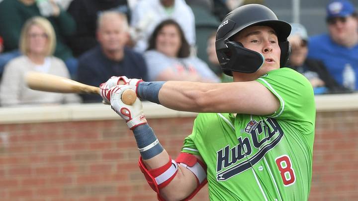 Texas Rangers outfielder prospect Dylan Dreiling. Texas Rangers outfielder prospect Dylan Dreiling.