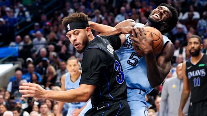 Dec 1, 2023; Dallas, Texas, USA;  Memphis Grizzlies guard Vince Williams Jr. (5) and Dallas