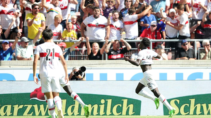 Der VfB Stuttgart hat einen Punkt gegen Leipzig erkämpft Der VfB Stuttgart hat einen Punkt gegen Leipzig erkämpft