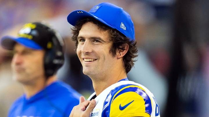 Los Angeles Rams quarterback Stetson Bennett.