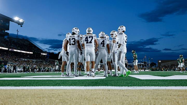The BYU offense against Colorado State