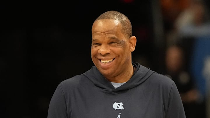 UNC basketball head coach Hubert Davis