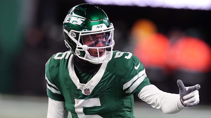 NY Jets wide receiver Garrett Wilson