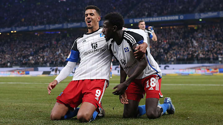 Robert Glatzel und Bakery Jatta