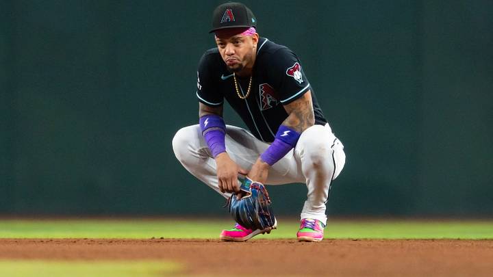 Aug 10, 2026; Phoenix, Arizona, USA; Arizona Diamondbacks second baseman Ketel Marte against the Colorado Rockies at Chase Field. Mandatory Credit: Mark J. Rebilas-Imagn Images Aug 10, 2026; Phoenix, Arizona, USA; Arizona Diamondbacks second baseman Ketel Marte against the Colorado Rockies at Chase Field. Mandatory Credit: Mark J. Rebilas-Imagn Images