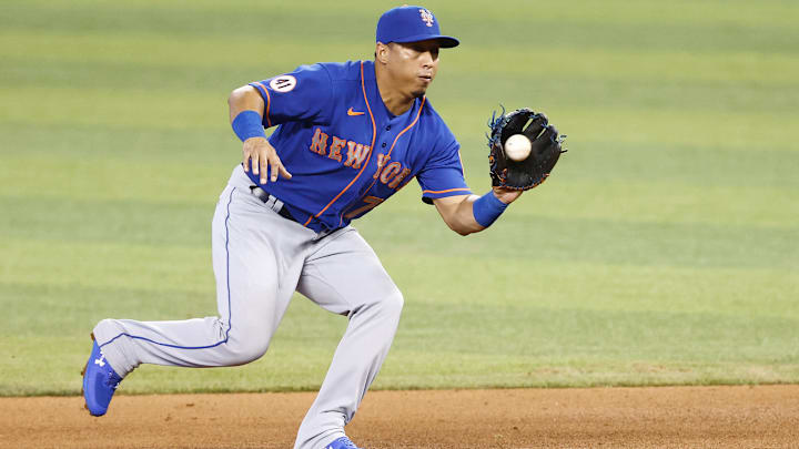 Wilfredo Tovar jugó en la MLB en 2021 con los Mets 